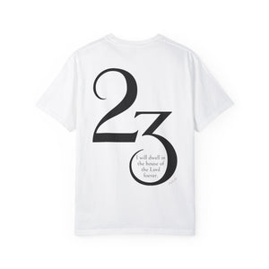 Psalm 23 Unisex Garment-Dyed T-shirt