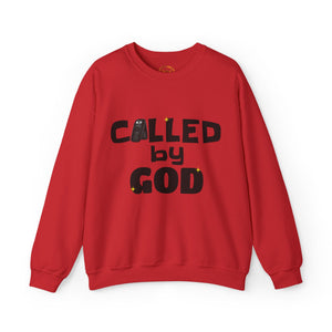 Called by GOD, Unisex, Heavy blend, Sweatshirt (Red)