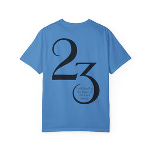 Psalm 23 Unisex Garment-Dyed T-shirt