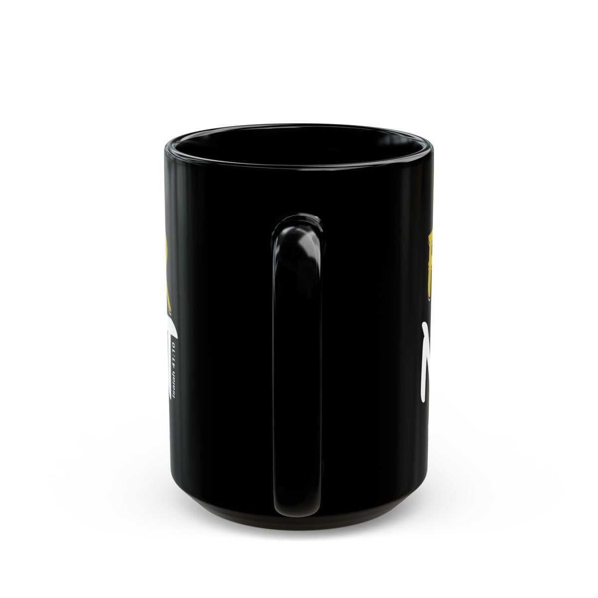 &quot;Fear Not&quot; Black Mug (15oz)