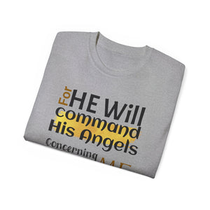 Psalm 91:11 Unisex Ultra Cotton Tee