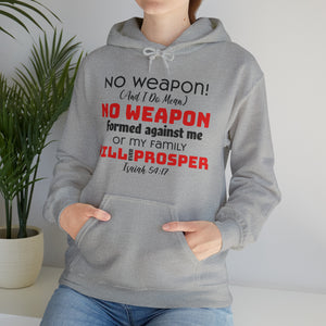 "No weapon formed against me shall prosper" Unisex Heavy Blend™ Hoodie