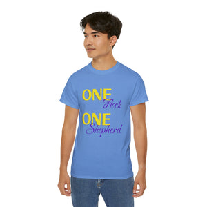 One Flock, One Shepherd (Purple) Unisex Ultra Cotton T-Shirt