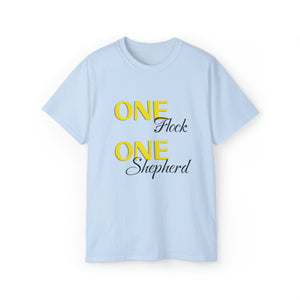 One Flock, One Shepherd (Black) Unisex Ultra Cotton T-Shirt