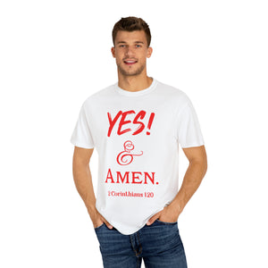 YES! & Amen. (Red) - Unisex  T-shirt