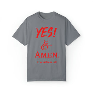 YES! & Amen. (Red) - Unisex  T-shirt