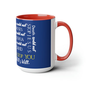 "IF" Two-Tone Coffee Mugs, 15oz