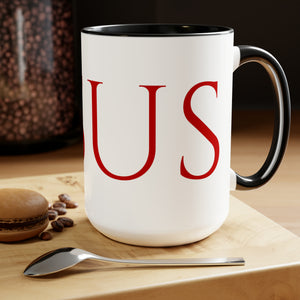 Jesus (Red lettering) 15 oz Coffee Mug