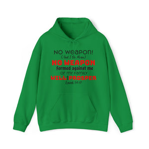 "No weapon formed against me shall prosper" Unisex Heavy Blend™ Hoodie