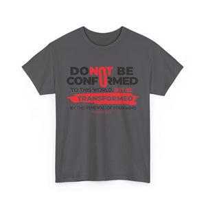 Romans 12:2 Unisex Ultra Cotton Tee