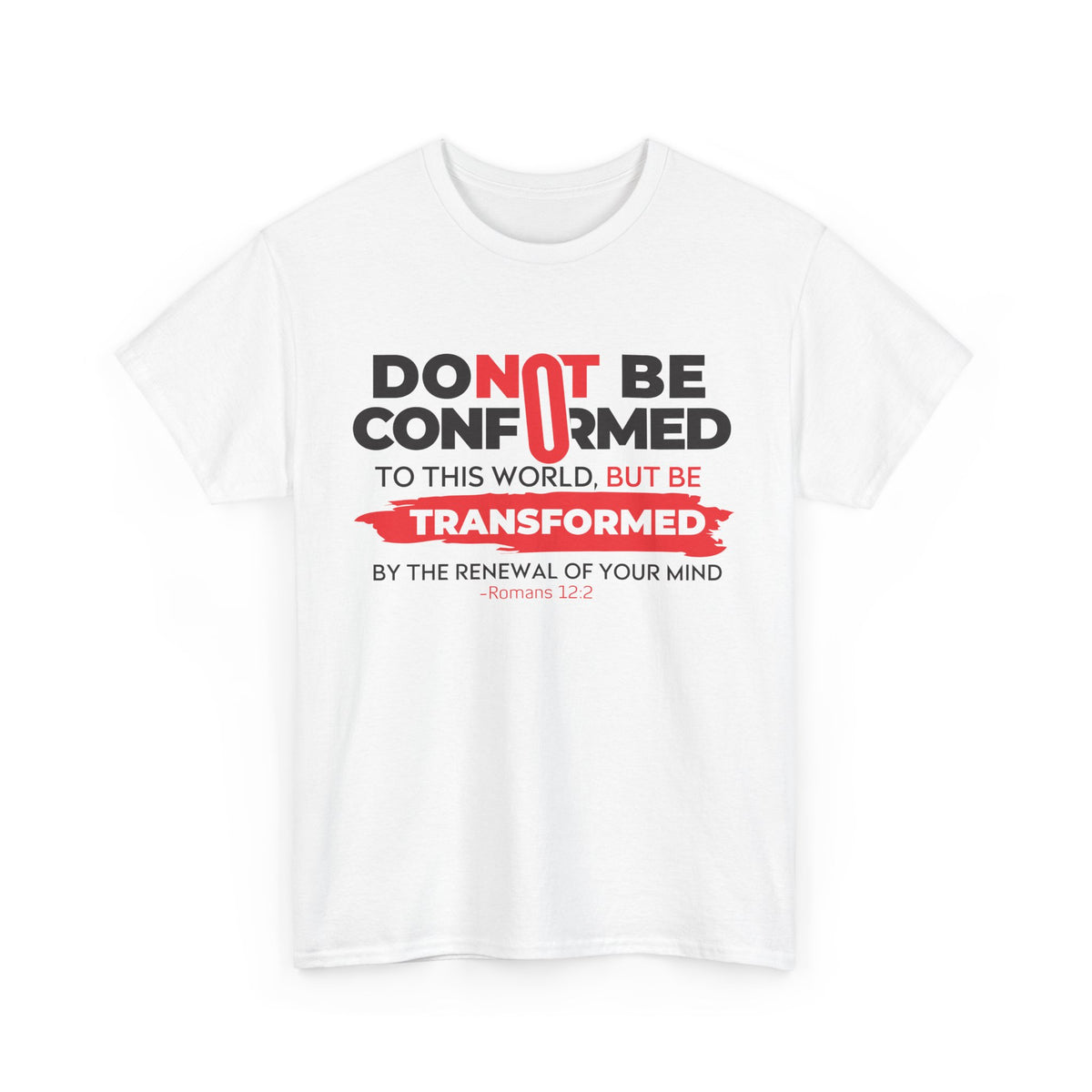 Romans 12:2 Unisex Ultra Cotton Tee