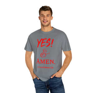 YES! & Amen. (Red) - Unisex  T-shirt