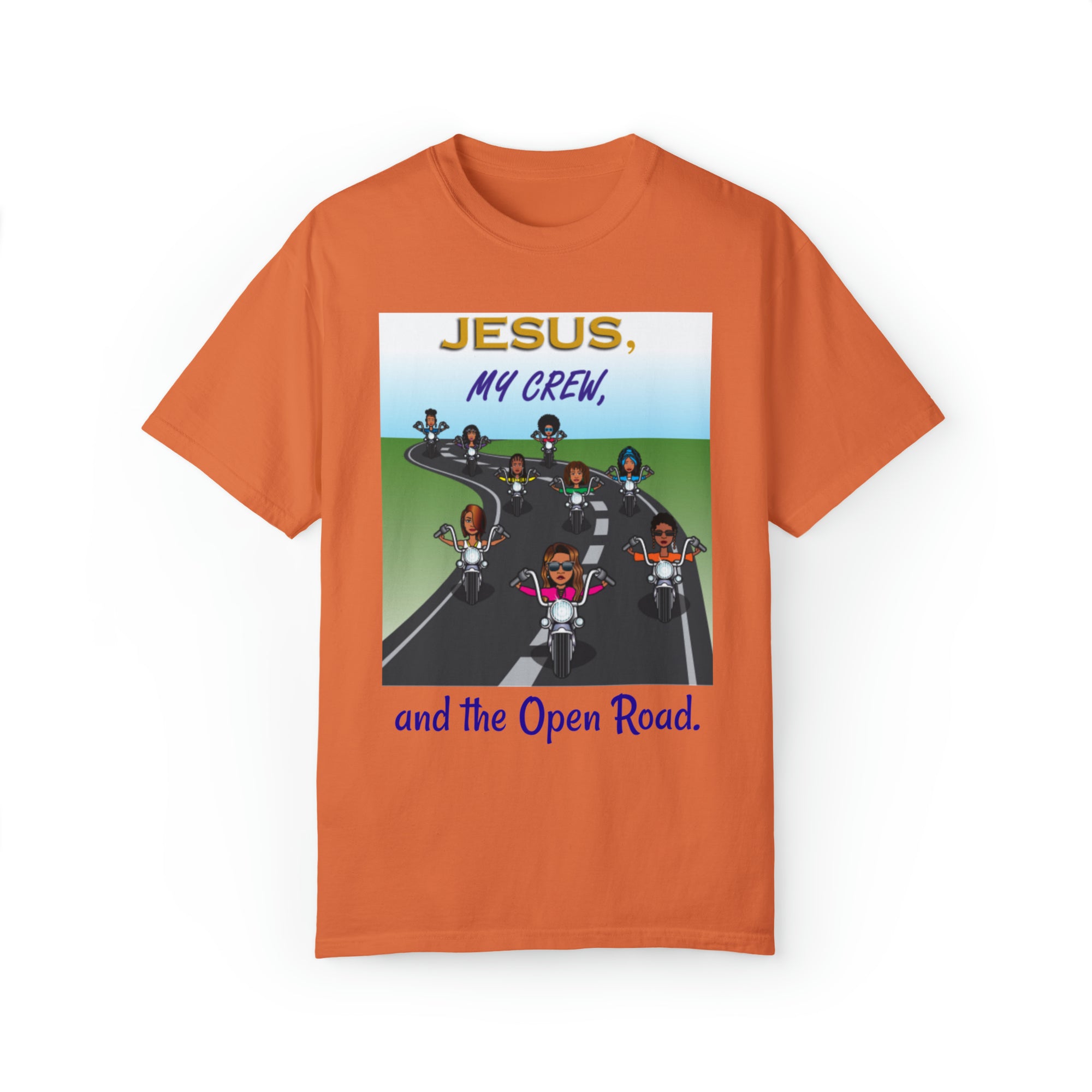 African American Motorcycle Crew (Women) T-shirt