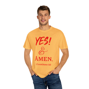 YES! & Amen. (Red) - Unisex  T-shirt