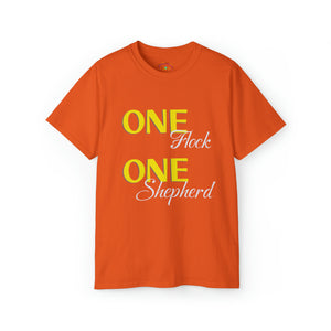 One Flock, One Shepherd (White) Unisex Ultra Cotton T-Shirt