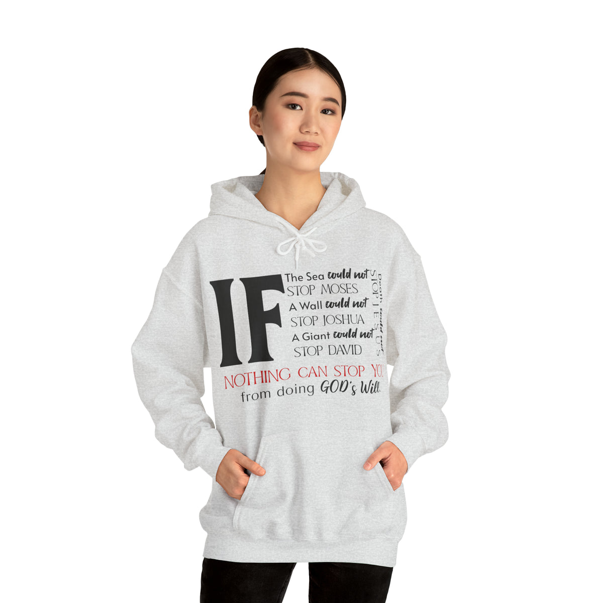 &quot; (blk lettering) - Unisex Hoodie