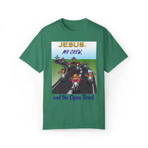 Caucasian Motorcycle Crew (Women) T-shirt