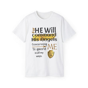 Psalm 91:11 Unisex Ultra Cotton Tee