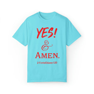 YES! & Amen. (Red) - Unisex  T-shirt