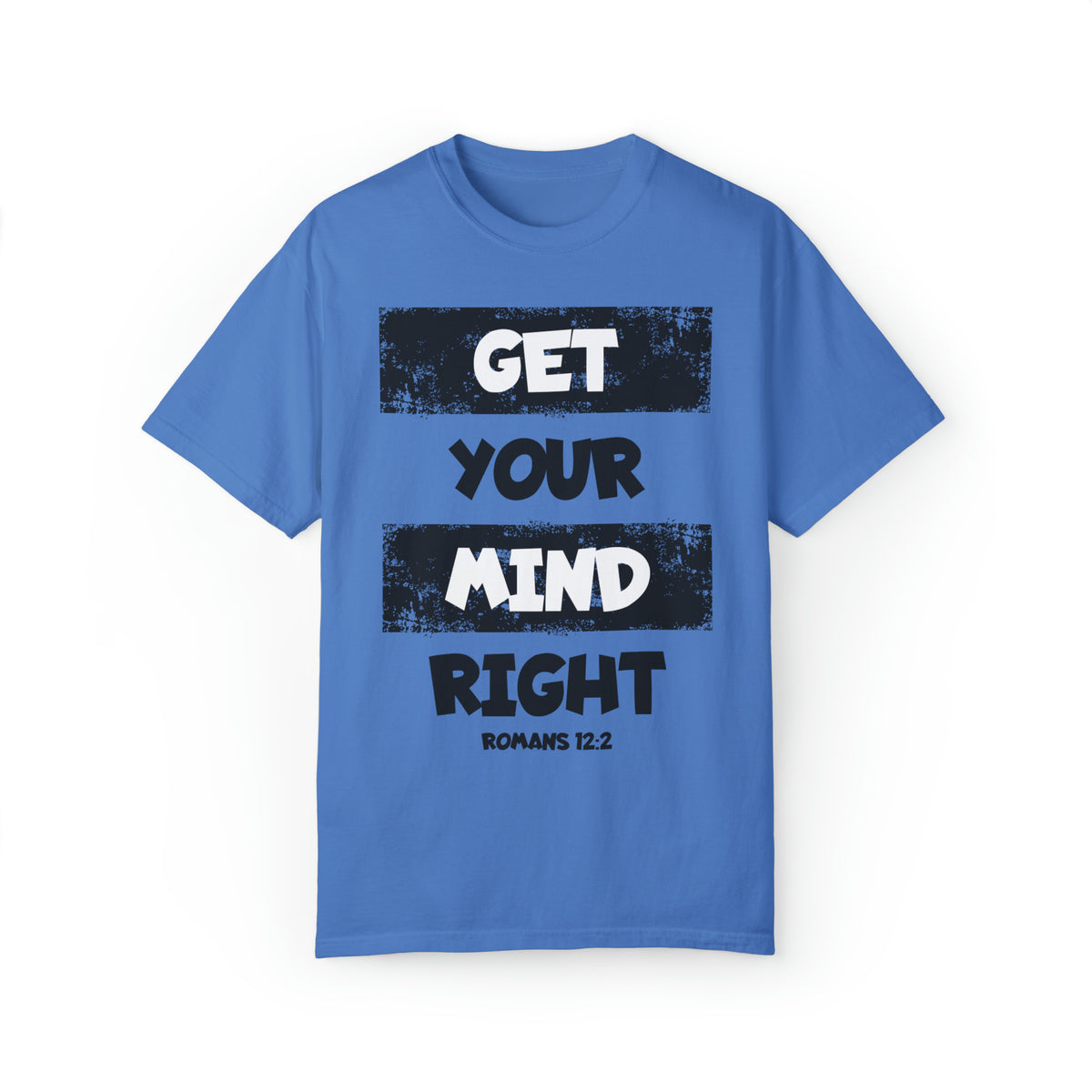 Get Your Mind Right Striped Unisex T-shirt
