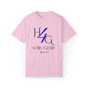 4 His Glory (blue) - Unisex T-shirt