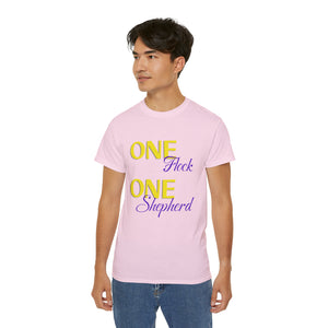 One Flock, One Shepherd (Purple) Unisex Ultra Cotton T-Shirt