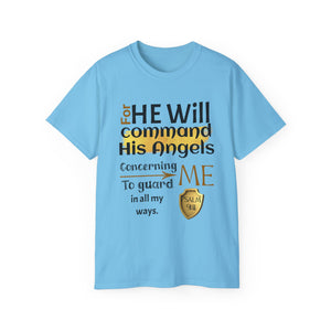 Psalm 91:11 Unisex Ultra Cotton Tee