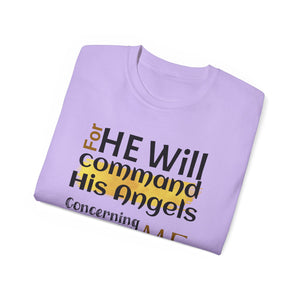 Psalm 91:11 Unisex Ultra Cotton Tee