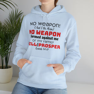 "No weapon formed against me shall prosper" Unisex Heavy Blend™ Hoodie