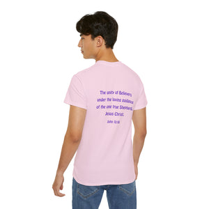 One Flock, One Shepherd (Purple) Unisex Ultra Cotton T-Shirt