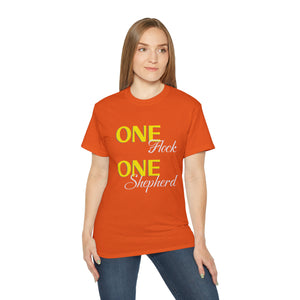 One Flock, One Shepherd (White) Unisex Ultra Cotton T-Shirt