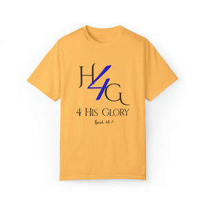 4 His Glory (blue) - Unisex T-shirt