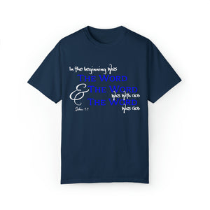 "In the Beginning was the Word" - Unisex T-shirt