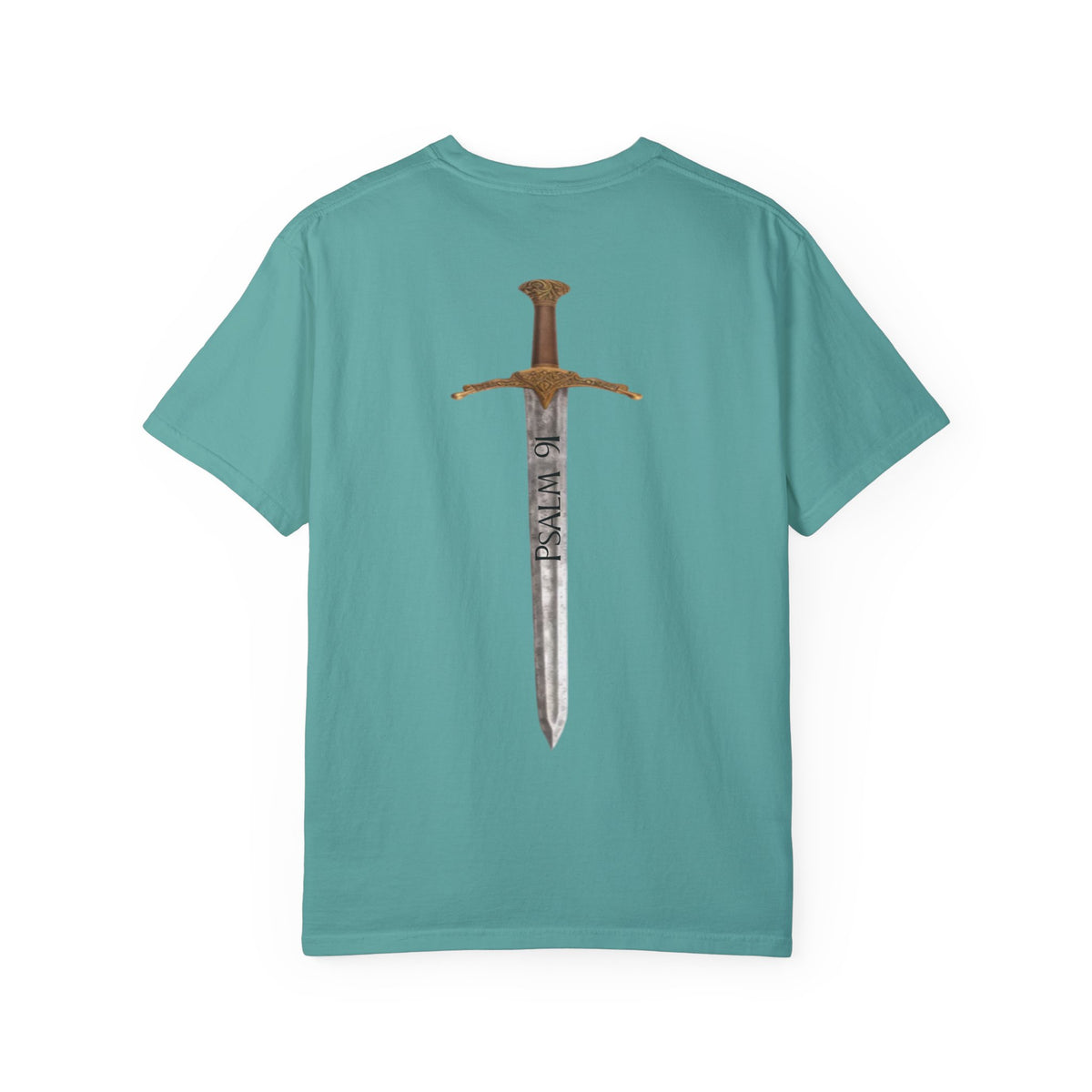 Psalm 91 Unisex Garment-Dyed T-shirt