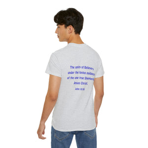 One Flock, One Shepherd (Blue) Unisex Ultra Cotton T-Shirt