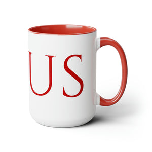 Jesus (Red lettering) 15 oz Coffee Mug