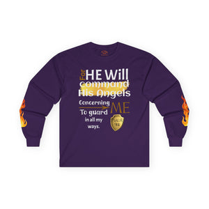 Psalm 91:11 Unisex Ultra Cotton Long Sleeve Tee