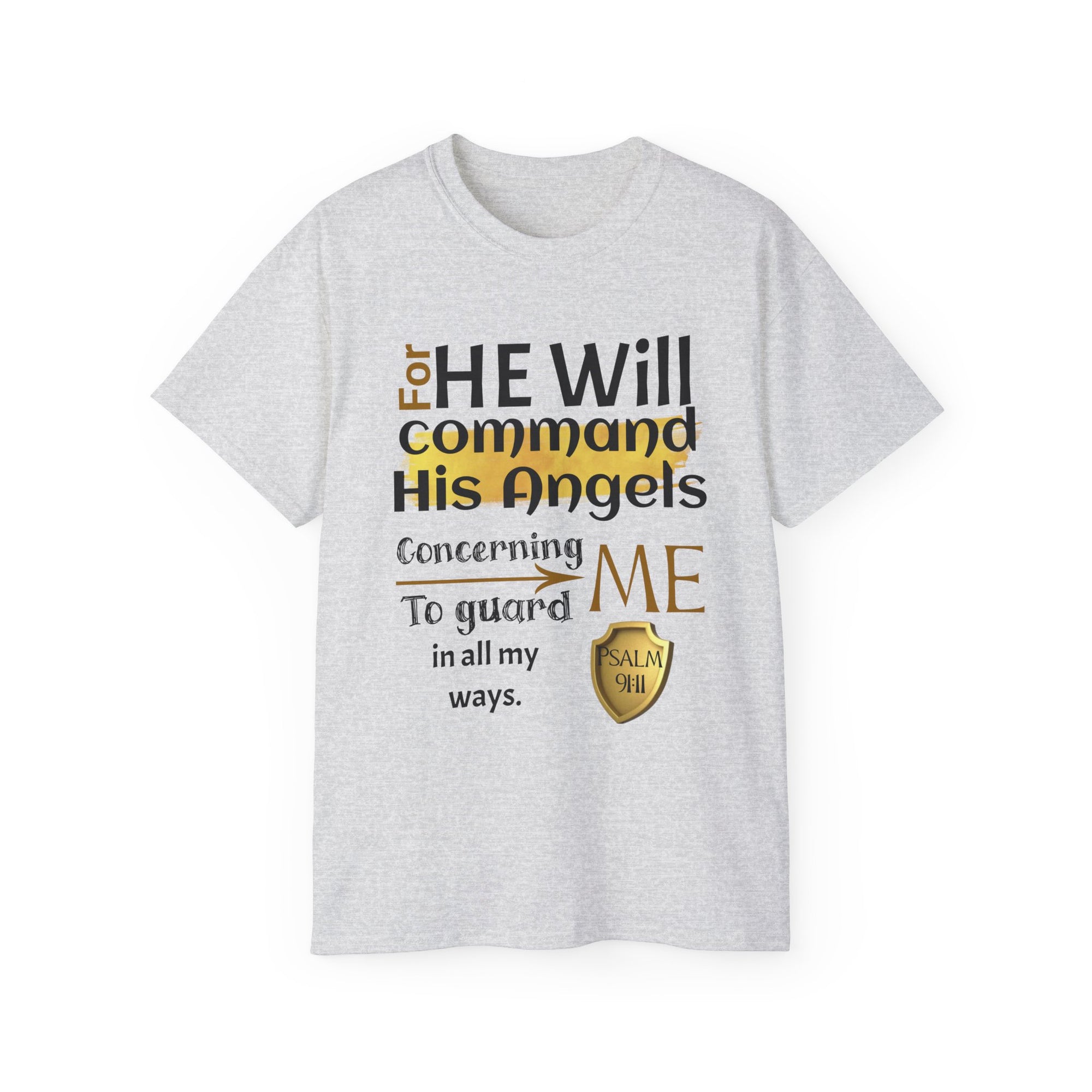 Psalm 91:11 Unisex Ultra Cotton Tee