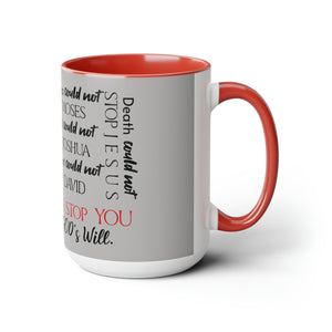 "IF" Two-Tone Coffee Mugs, 15oz