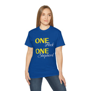 One Flock, One Shepherd (White) Unisex Ultra Cotton T-Shirt