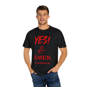 YES! & Amen. (Red) - Unisex  T-shirt