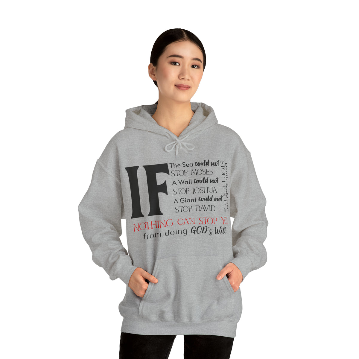 &quot; (blk lettering) - Unisex Hoodie`