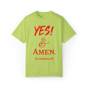 YES! & Amen. (Red) - Unisex  T-shirt