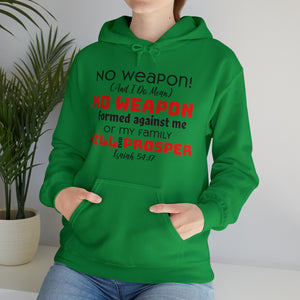 "No weapon formed against me shall prosper" Unisex Heavy Blend™ Hoodie