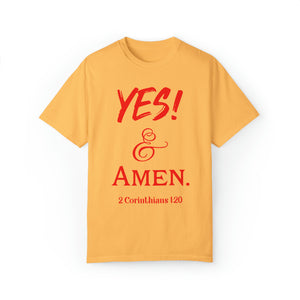 YES! & Amen. (Red) - Unisex  T-shirt