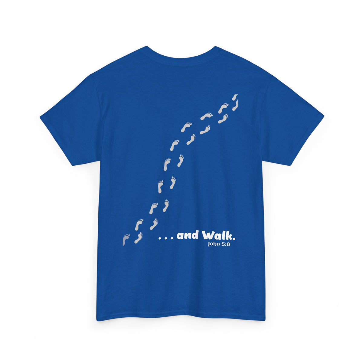 Take Up Thy Bed and Walk Unisex Heavy Cotton Tee