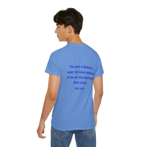 One Flock, One Shepherd (Blue) Unisex Ultra Cotton T-Shirt