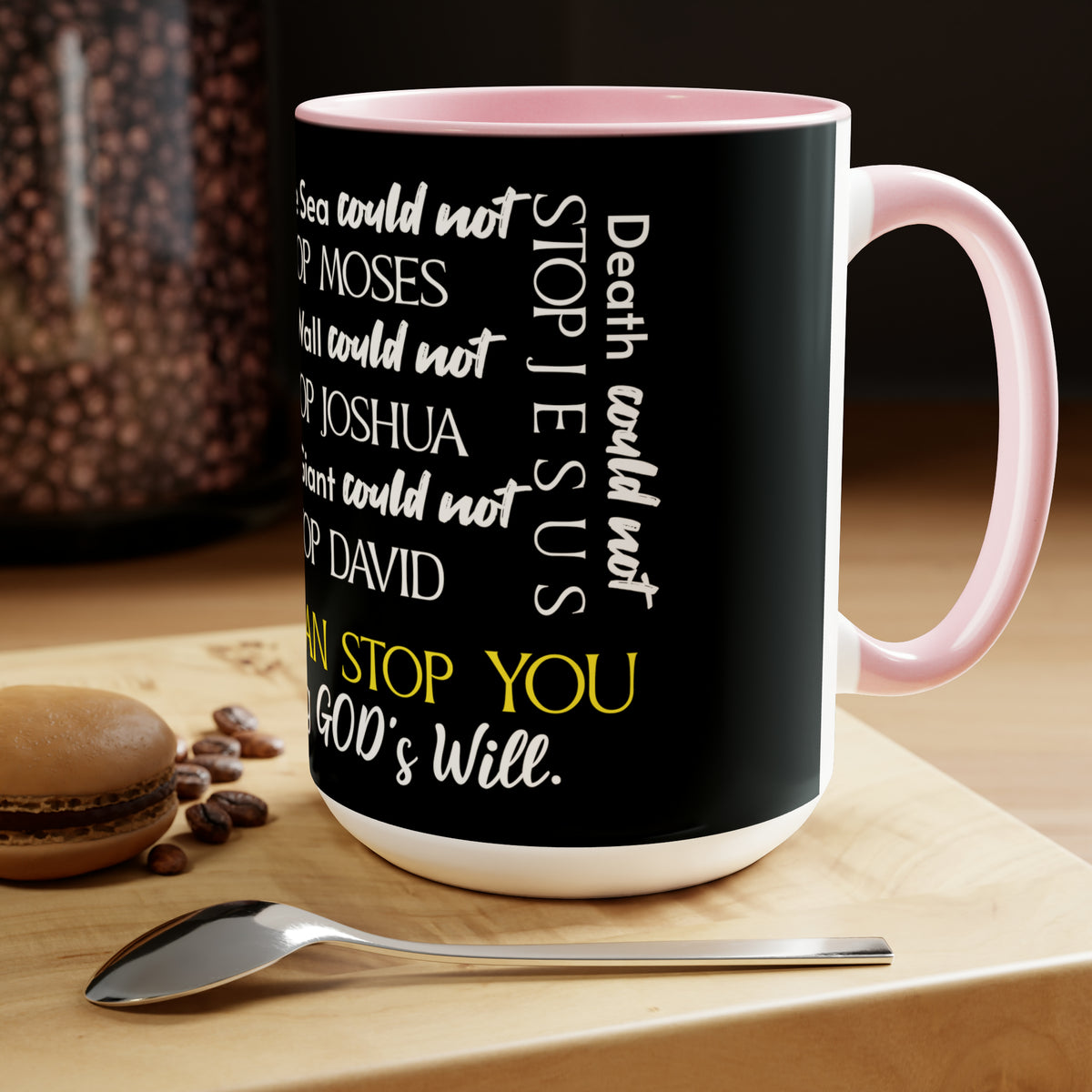 &quot;IF&quot; Two-Tone Coffee Mugs, 15oz