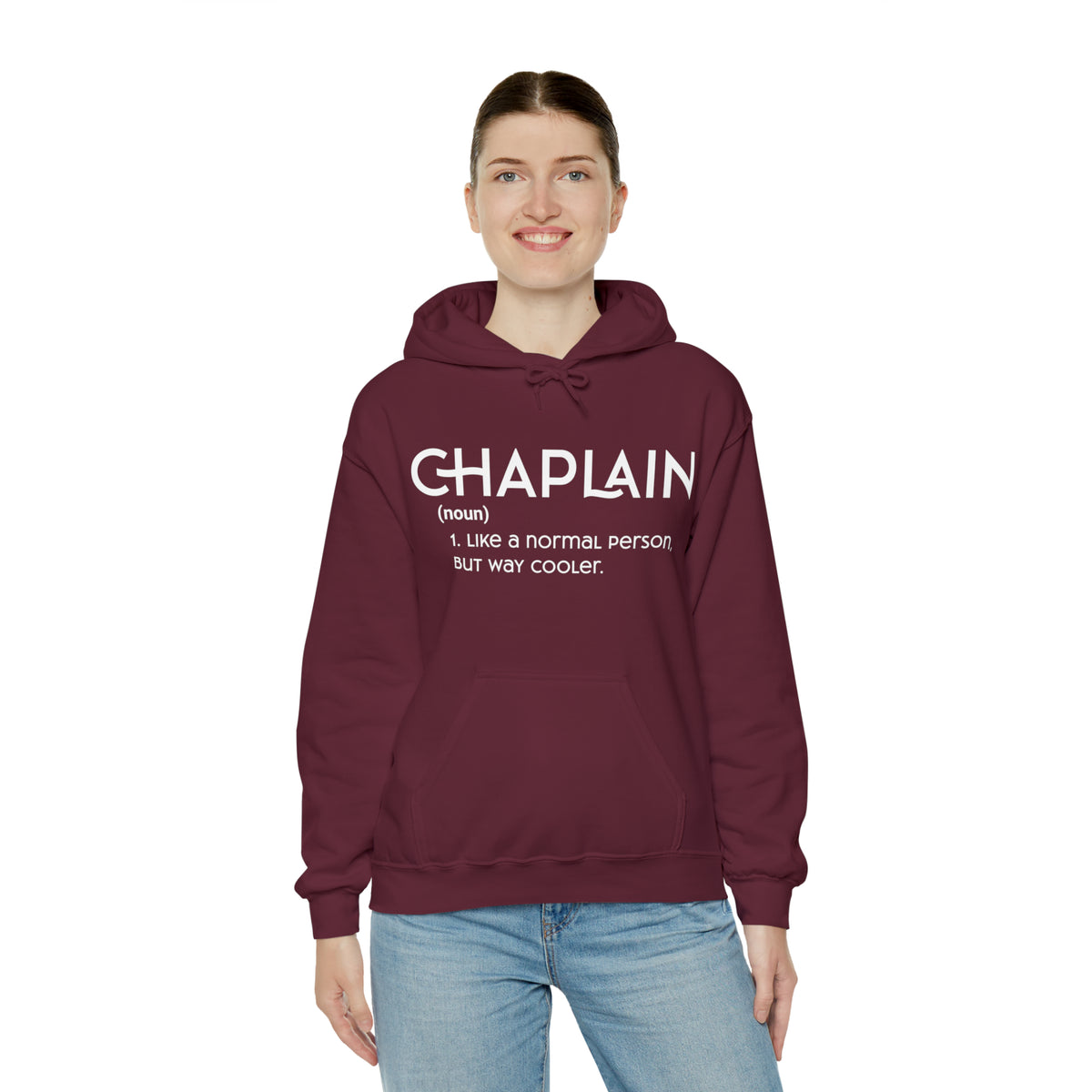 Chaplain - Like a Normal Person but Way Cooler - Unisex Heavy Blend™ Hoodie