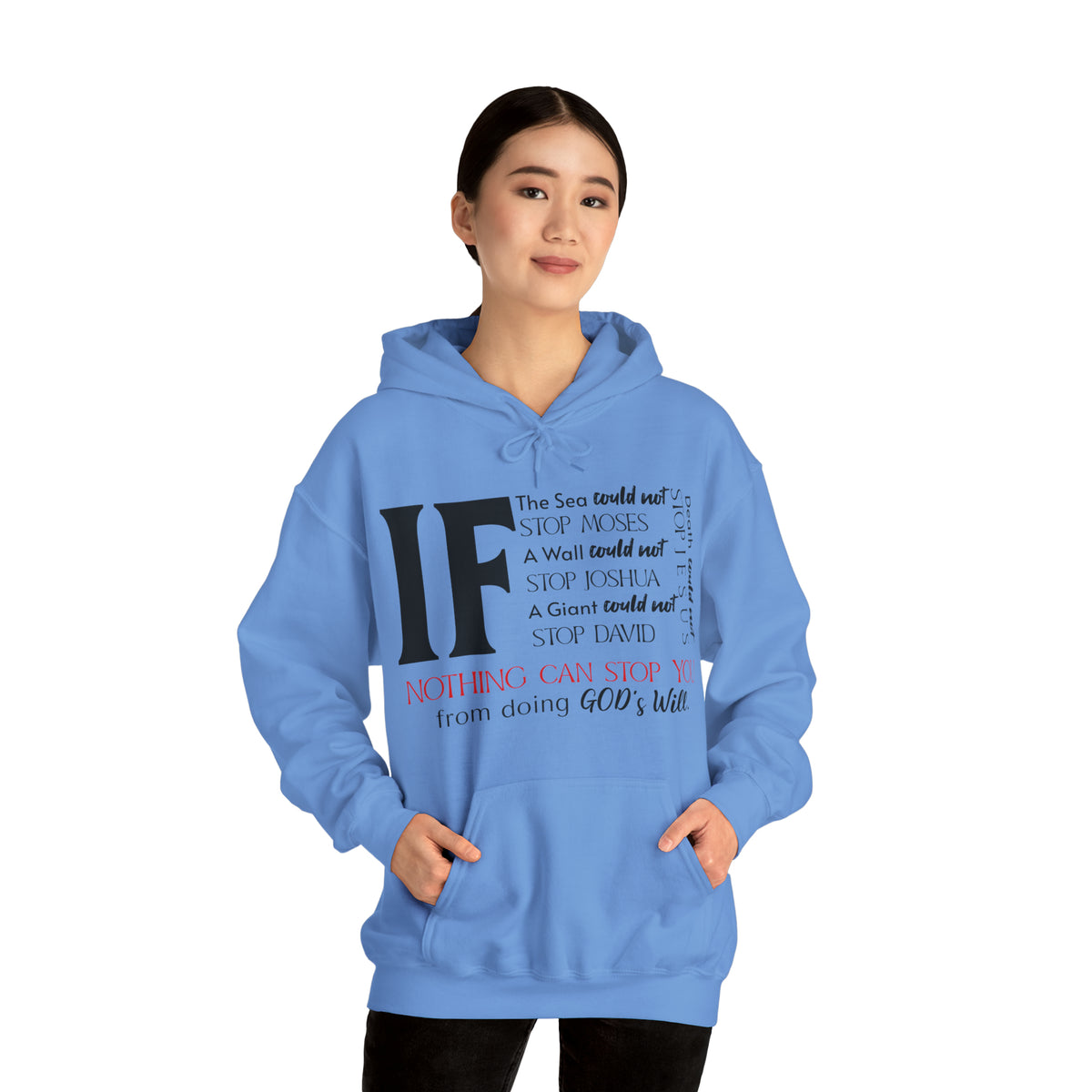&quot; (blk lettering) - Unisex Hoodie
